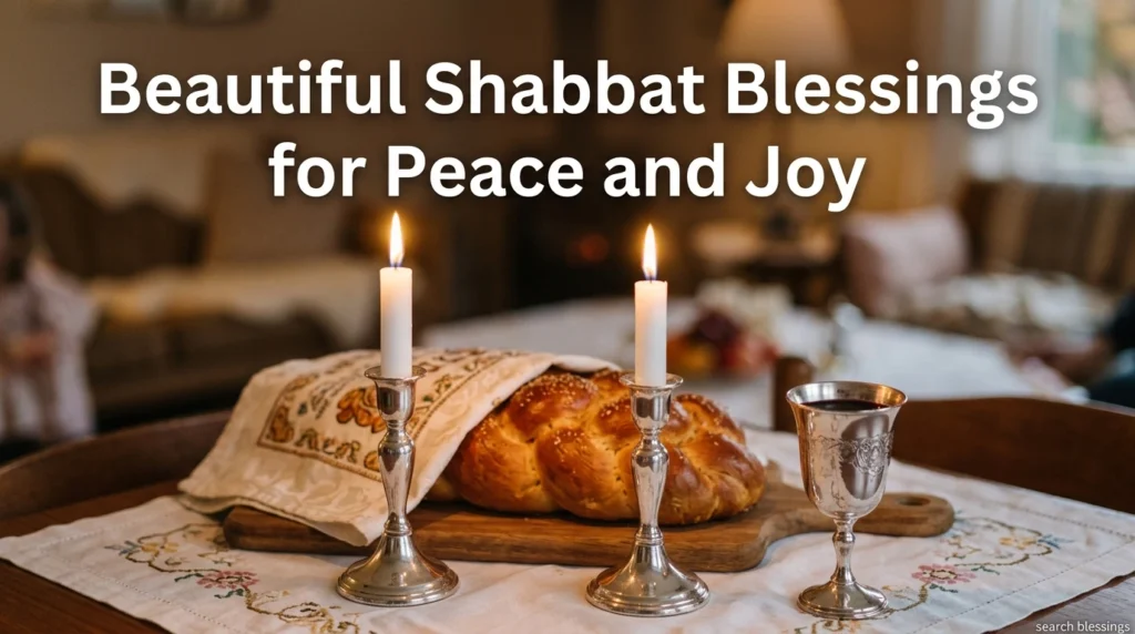 Beautiful Shabbat Blessings for Peace and Joy