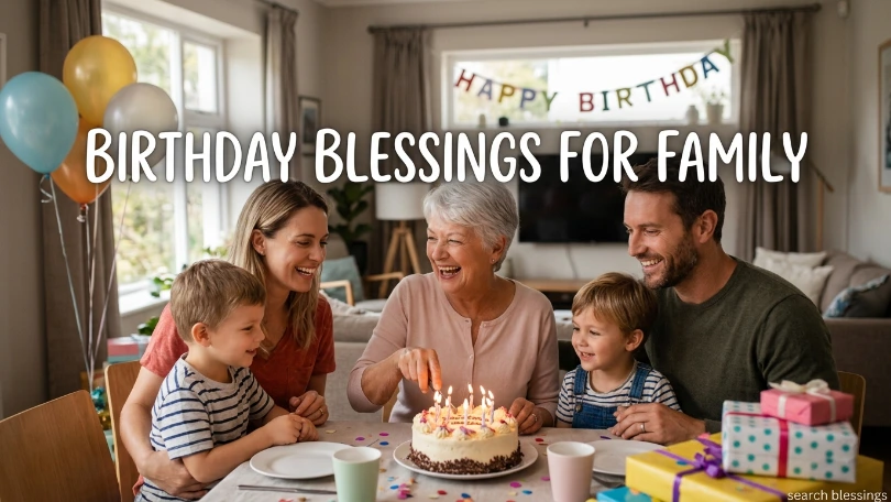 Birthday Blessings for Family