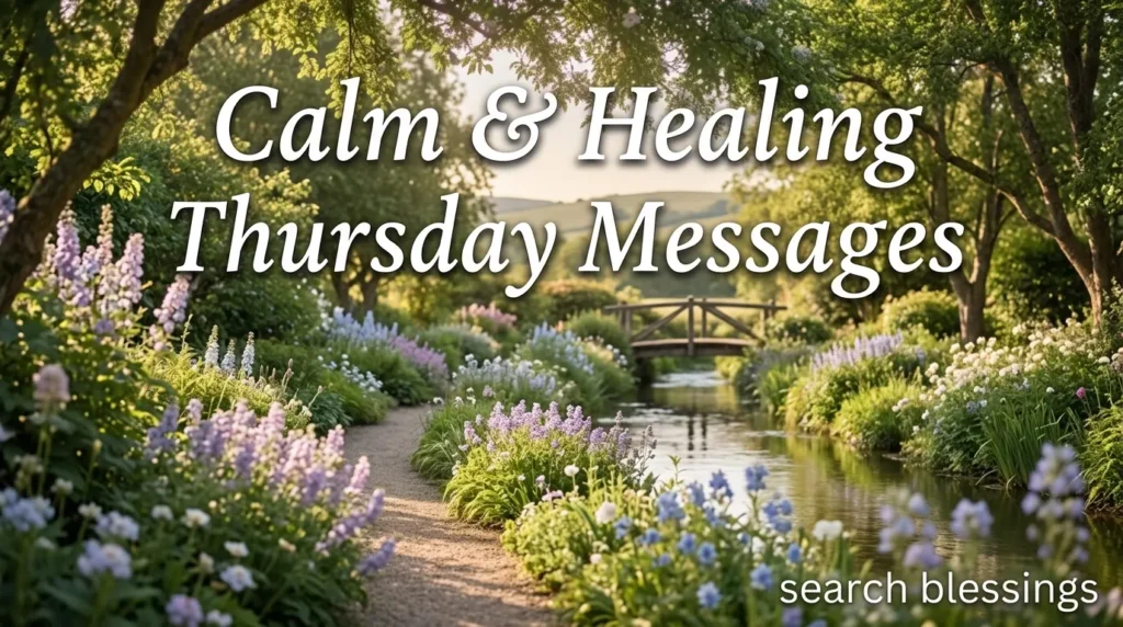 Calm & Healing Thursday Messages