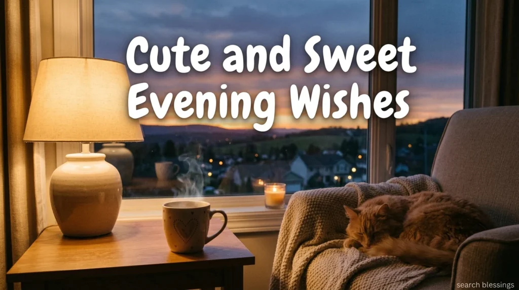 Cute and Sweet Evening Wishes