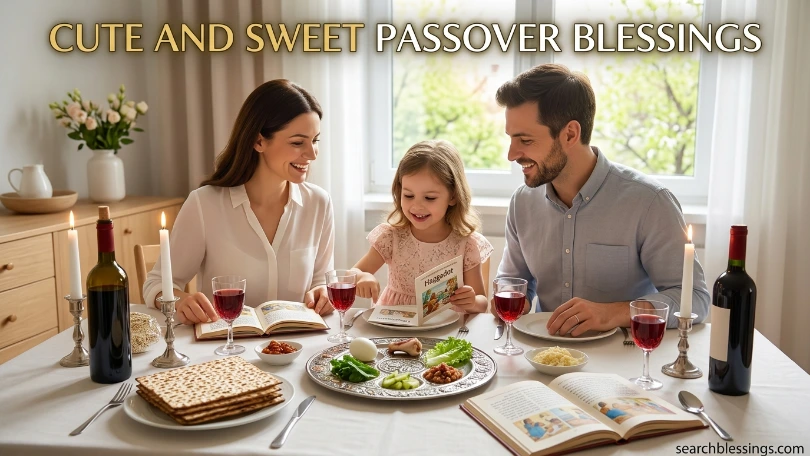 Cute and Sweet Passover Blessings