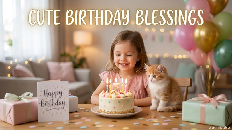 Cute Birthday Blessings