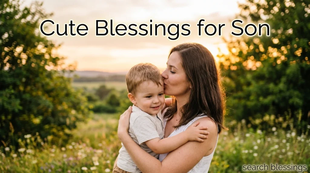 Cute Blessings for Son