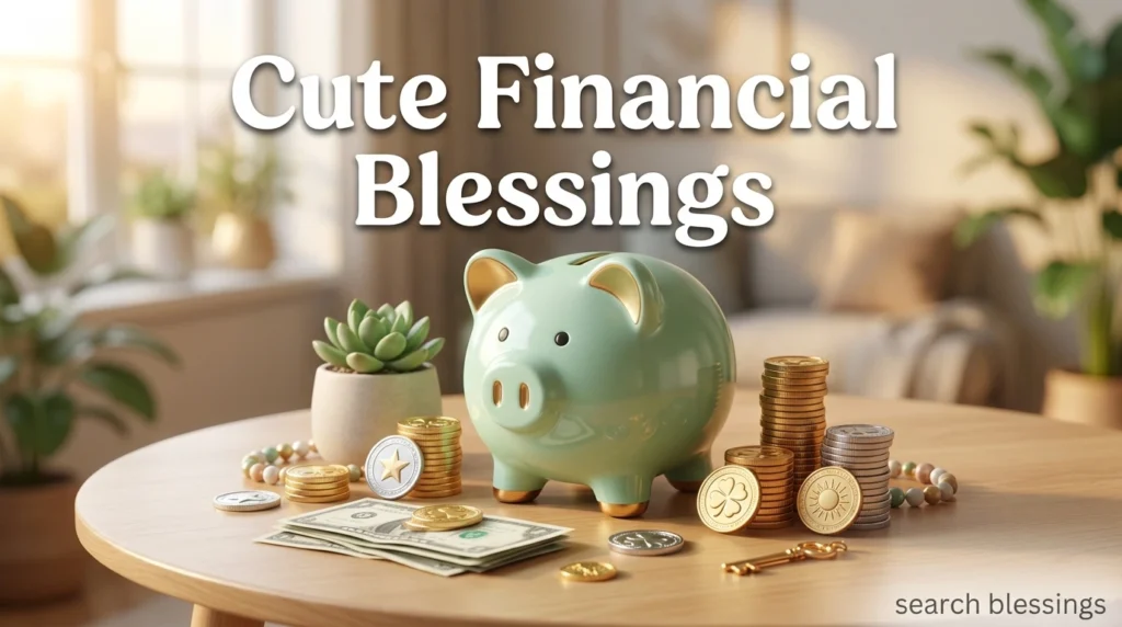 Cute Financial Blessings