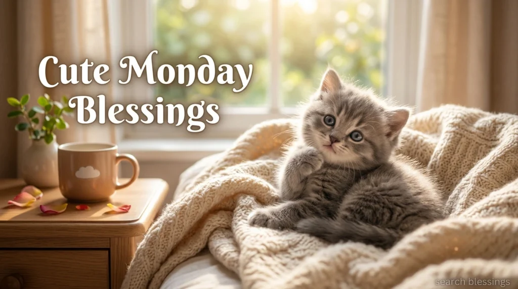 Cute Monday Blessings
