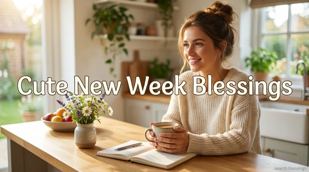 Cute New Week Blessings