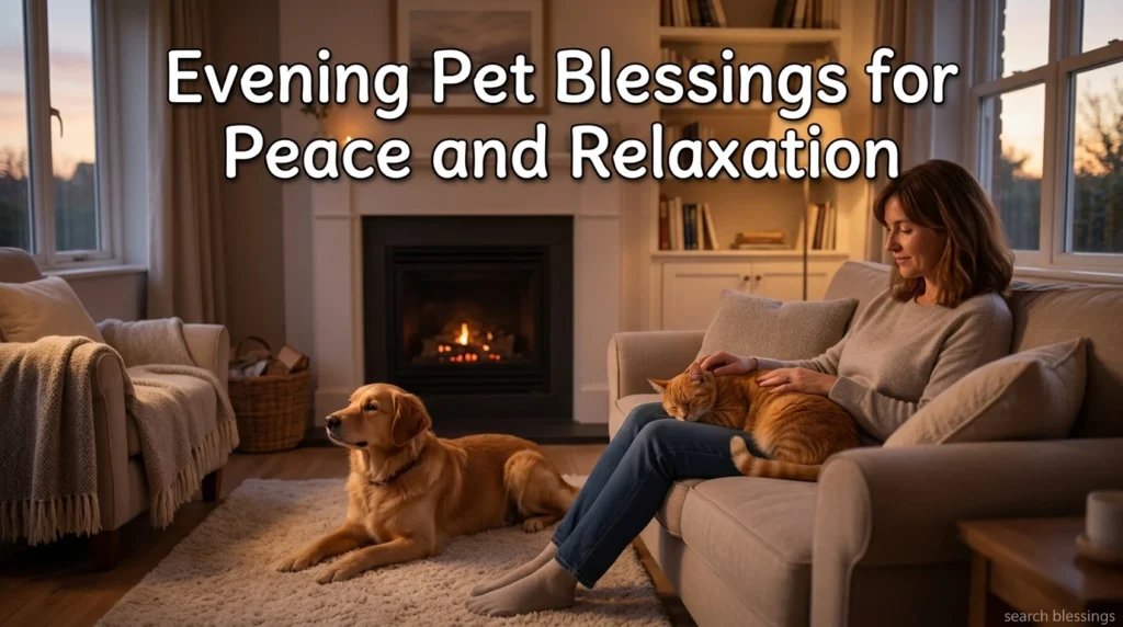 Evening Pet Blessings for Peace and Relaxation
