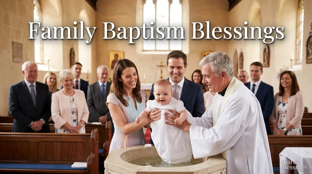 Family Baptism Blessings