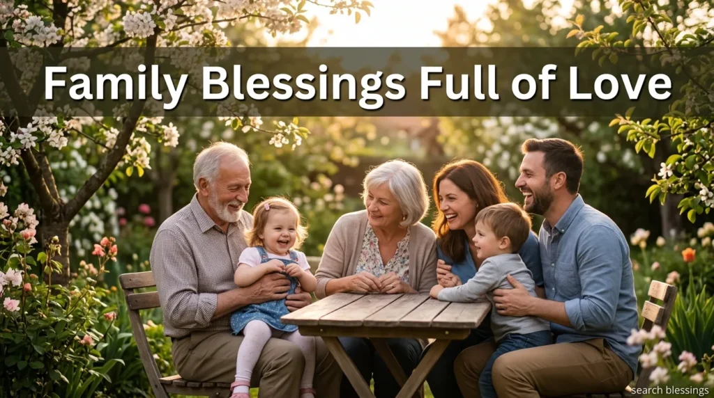 Family Blessings Full of Love