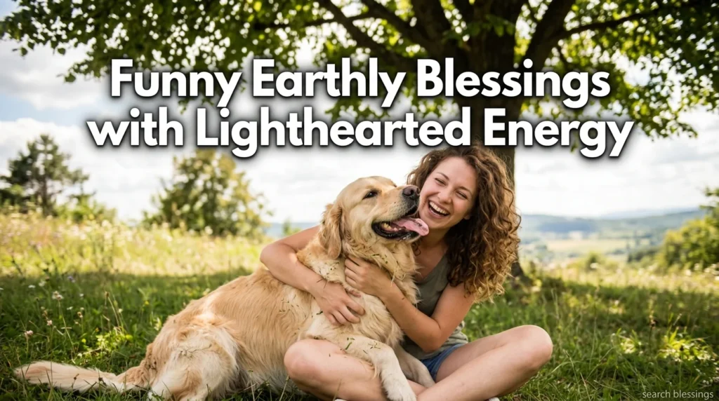 Funny Earthly Blessings with Lighthearted Energy