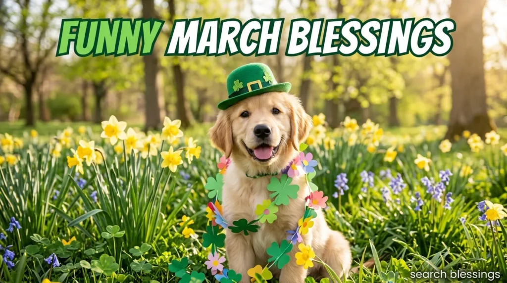 Funny March Blessings
