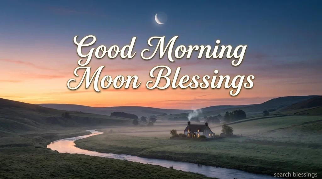 Good Morning Moon Blessings