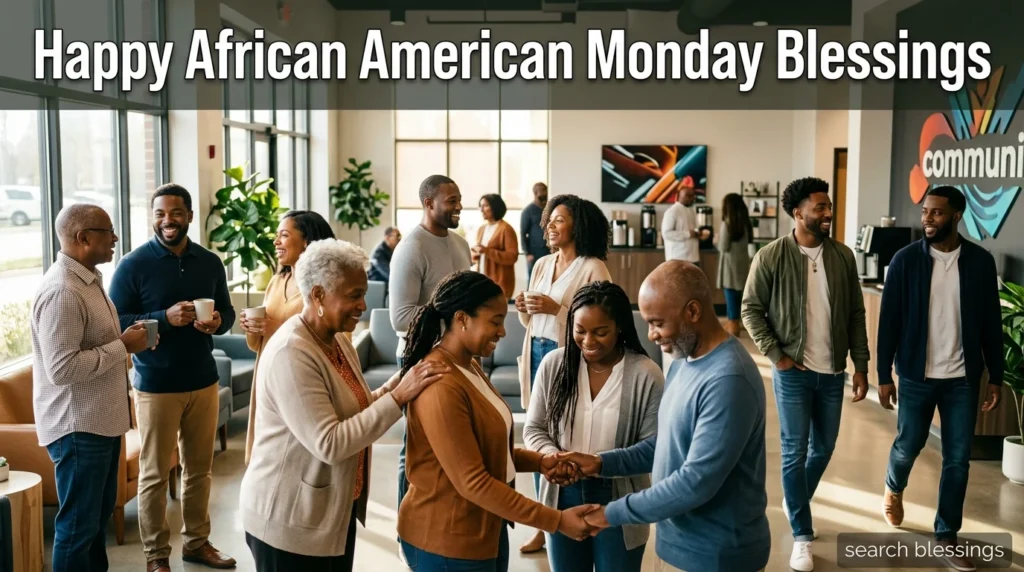 Happy African American Monday Blessings