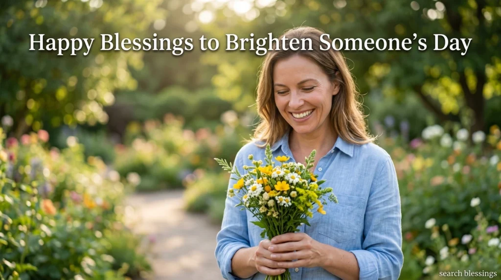 Happy Blessings to Brighten Someone’s Day