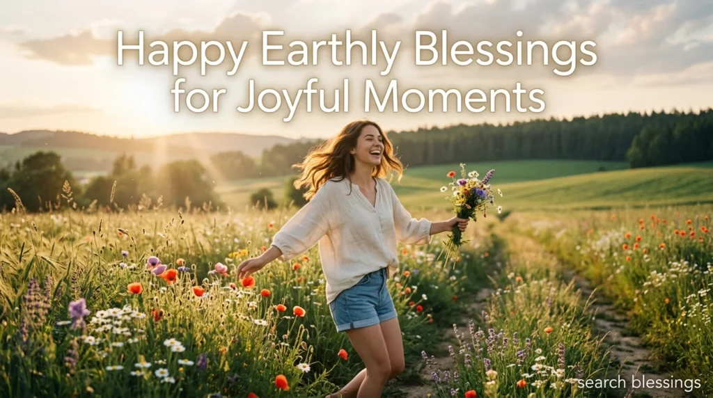 Happy Earthly Blessings for Joyful Moments