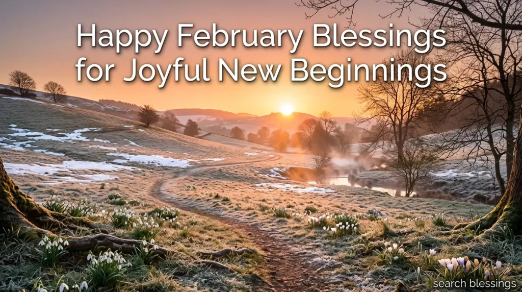 Happy February Blessings for Joyful New Beginnings