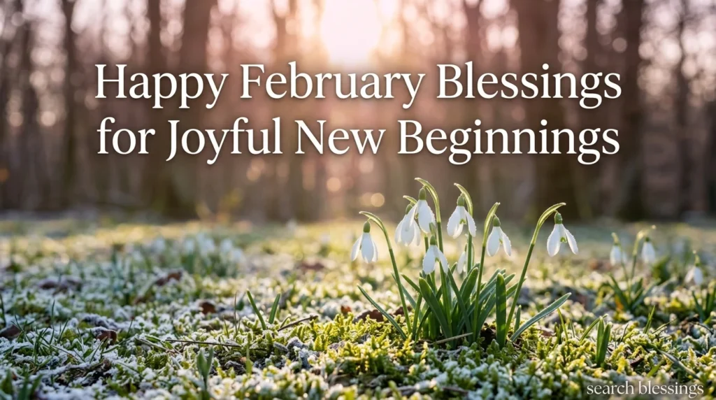 Happy February Blessings for Joyful New Beginnings