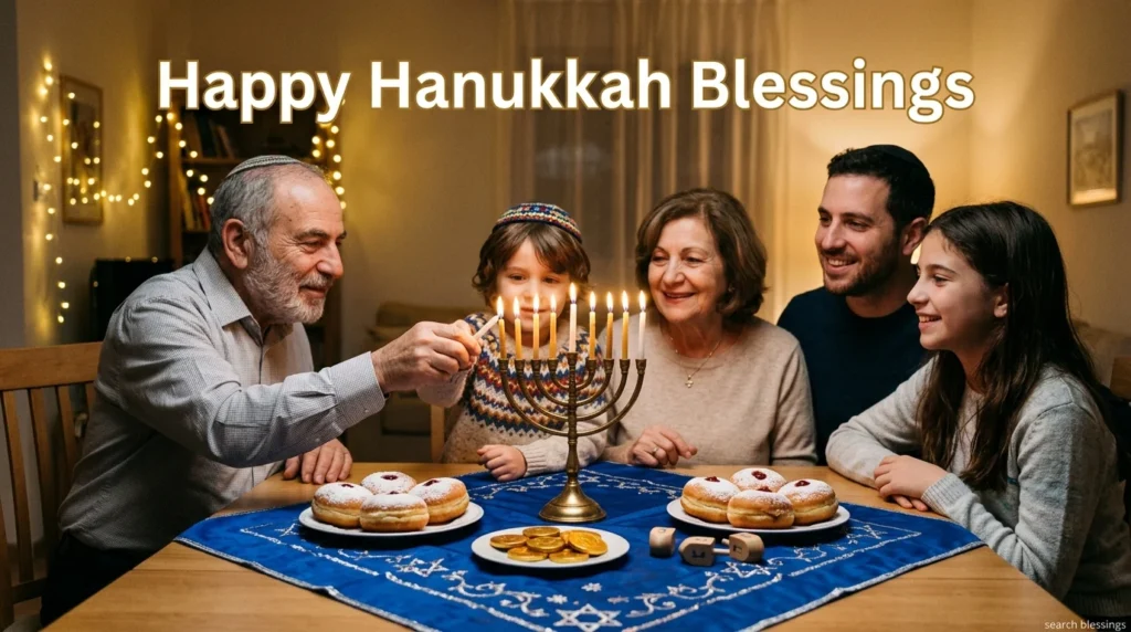 Happy Hanukkah Blessings