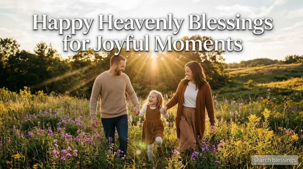 Happy Heavenly Blessings for Joyful Moments