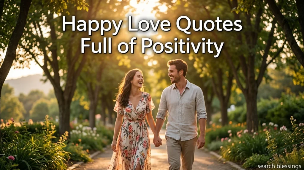 Happy Love Quotes Full of Positivity