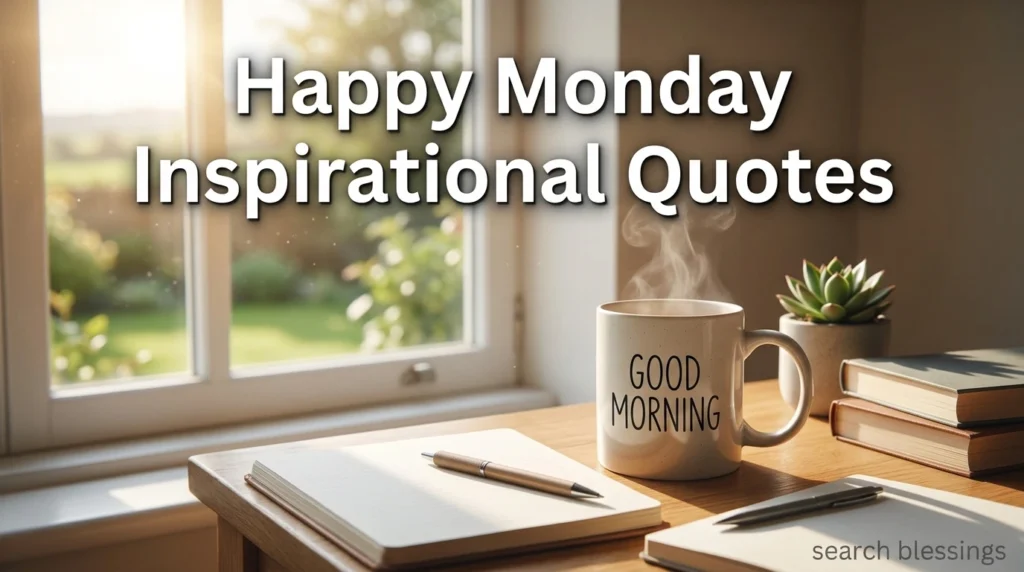 Happy Monday Inspirational Quotes