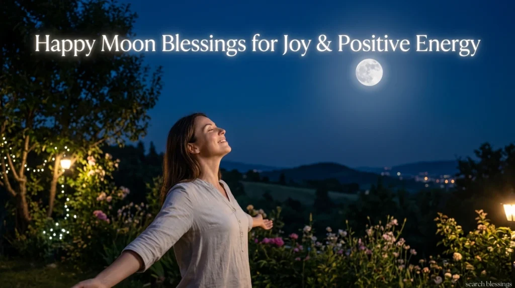 Happy Moon Blessings for Joy & Positive Energy
