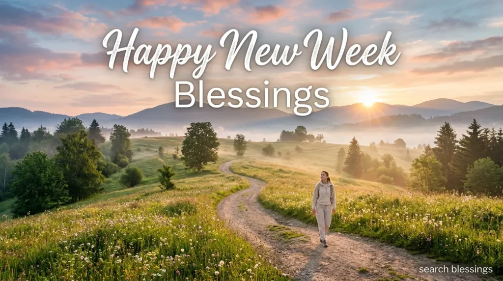 Happy New Week Blessings
