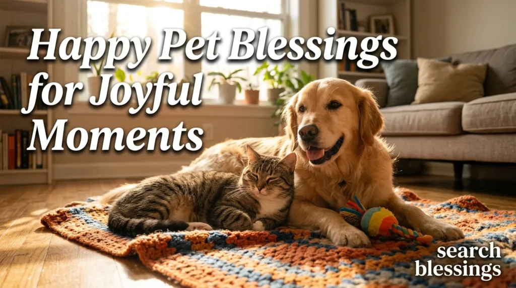 Happy Pet Blessings for Joyful Moments