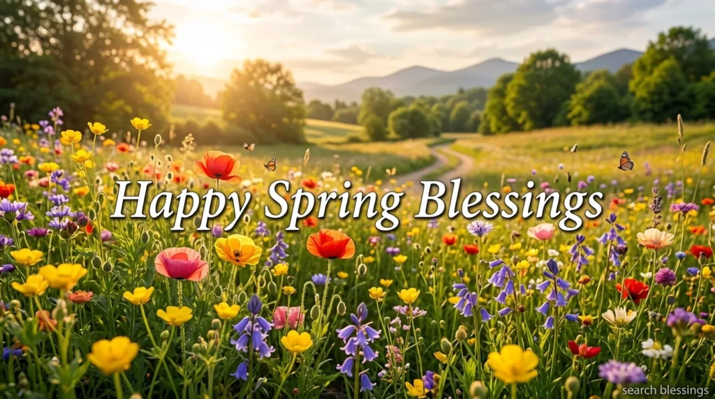 Happy Spring Blessings