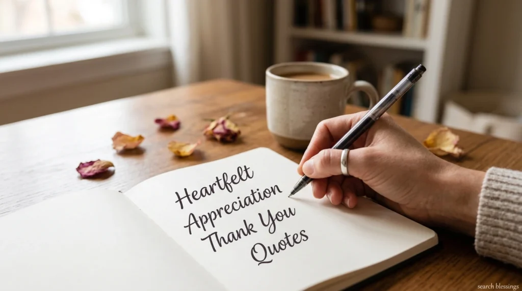 Heartfelt Appreciation Thank You Quotes