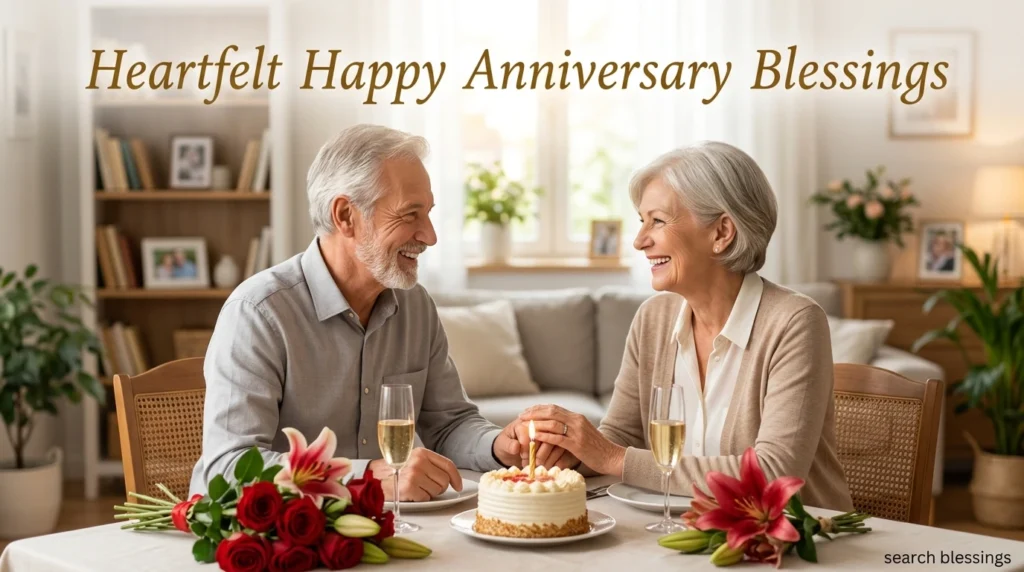Heartfelt Happy Anniversary Blessings