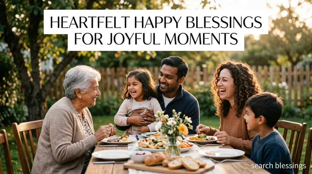 Heartfelt Happy Blessings for Joyful Moments