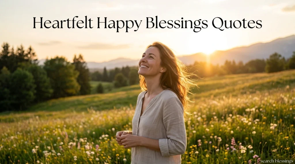 Heartfelt Happy Blessings Quotes