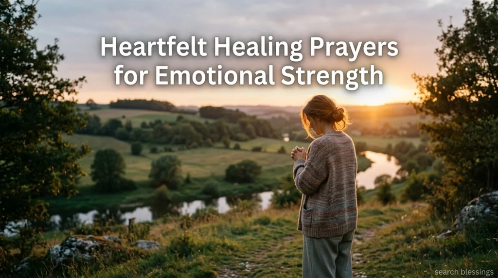 Heartfelt Healing Prayers for Emotional Strength