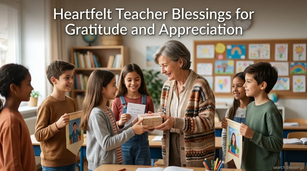 Heartfelt Teacher Blessings for Gratitude and Appreciation