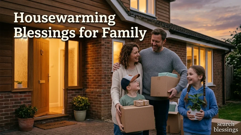 Housewarming Blessings for Family
