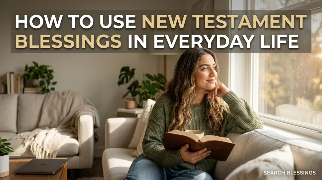 How to Use New Testament Blessings in Everyday Life