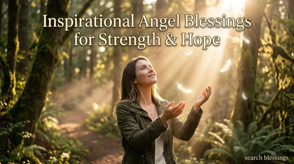 Inspirational Angel Blessings for Strength & Hope