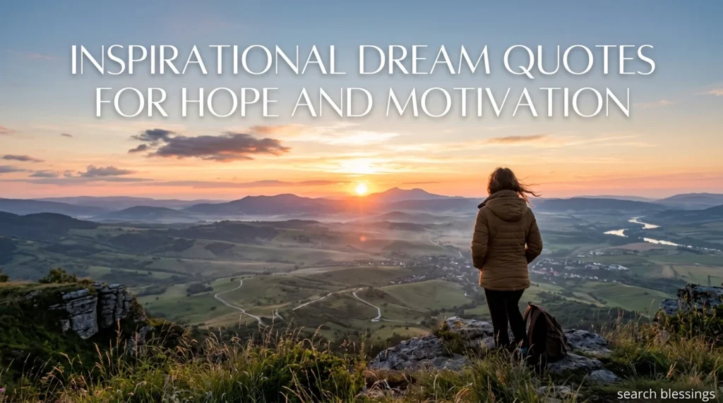 Inspirational Dream Quotes for Hope and Motivation