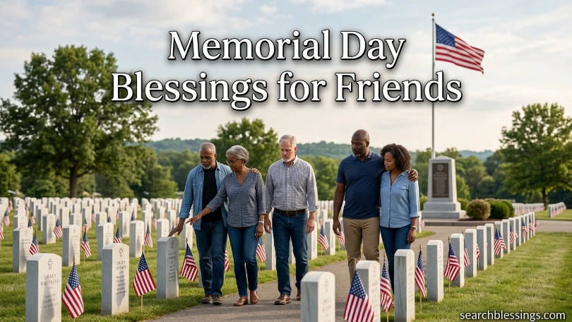 Memorial Day Blessings for Friends