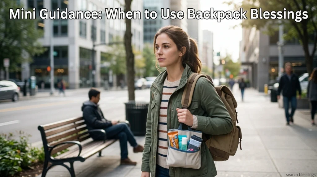 Mini Guidance: When to Use Backpack Blessings