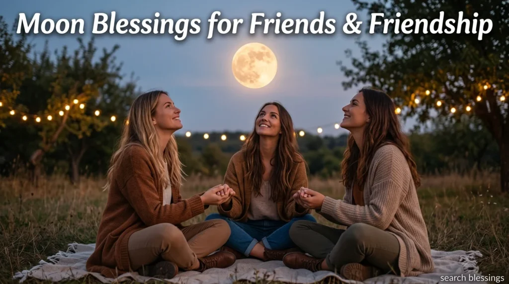 Moon Blessings for Friends & Friendship