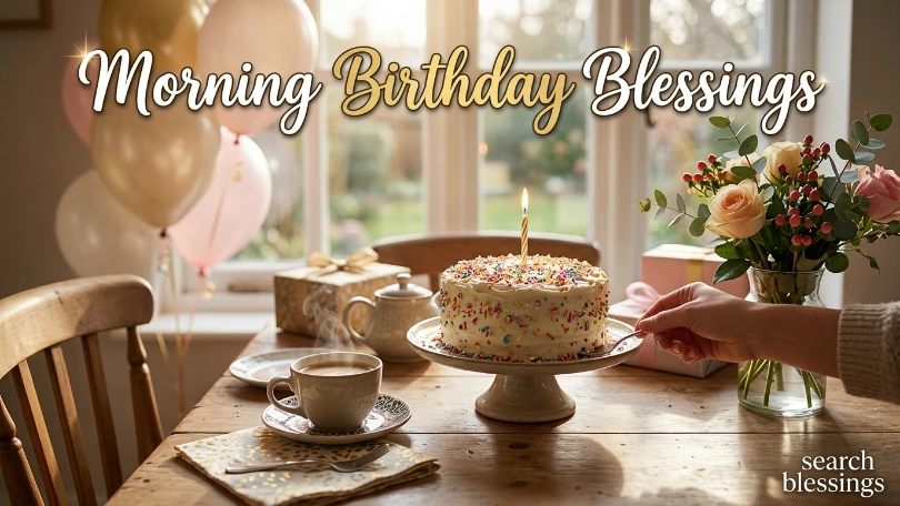 Morning Birthday Blessings