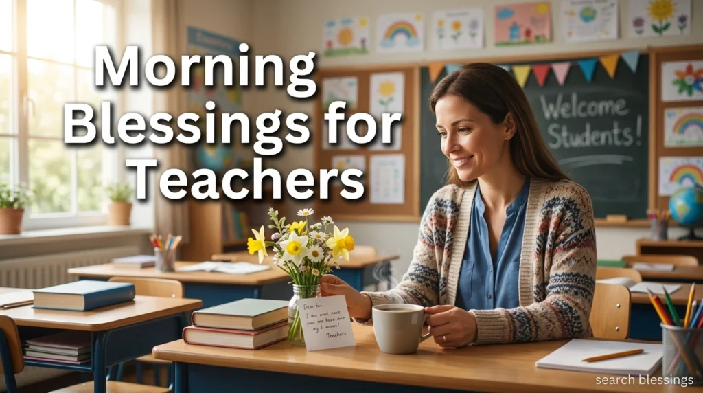 Morning Blessings for Teachers