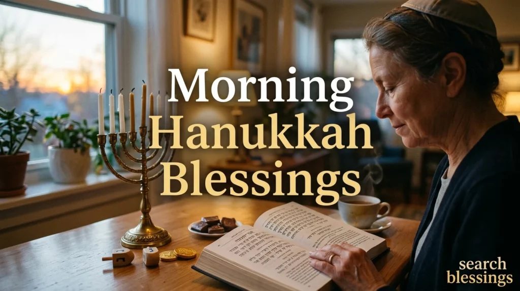 Morning Hanukkah Blessings