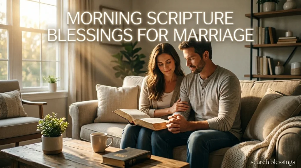 Morning Scripture Blessings for Marriage