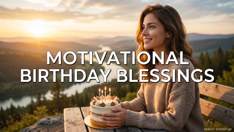 Motivational Birthday Blessings