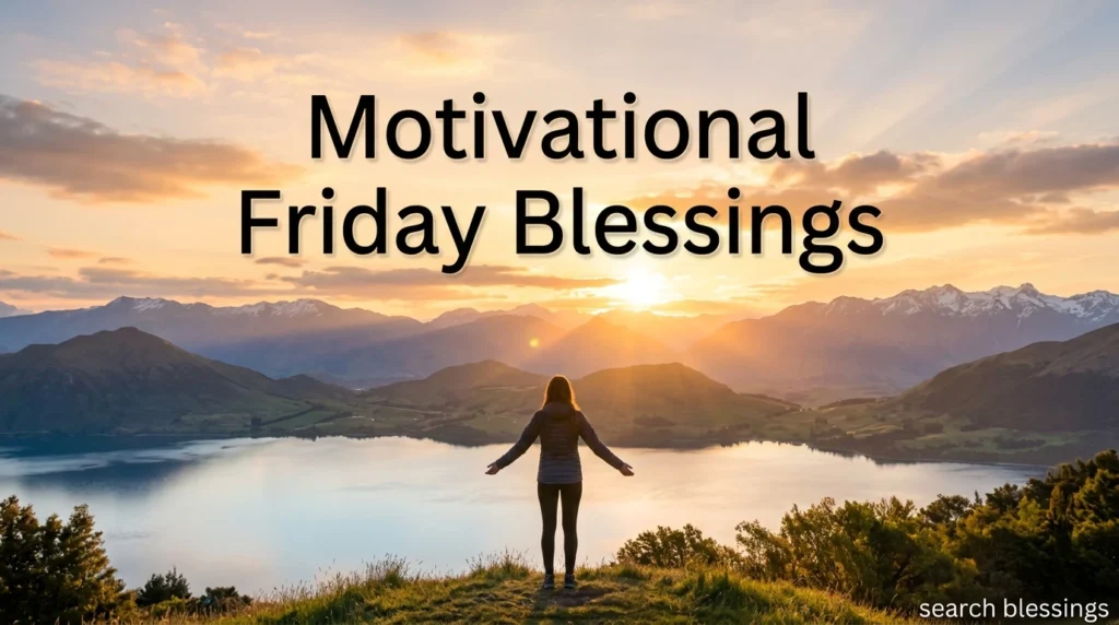 Motivational Friday Blessings