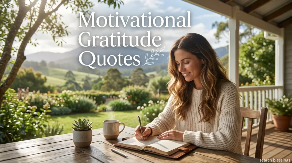Motivational Gratitude Quotes