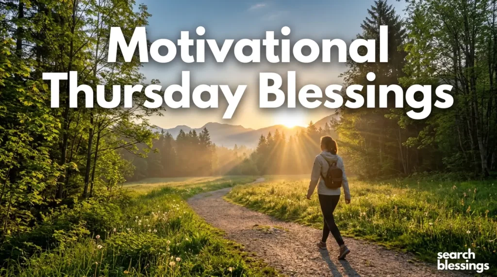 Motivational Thursday Blessings